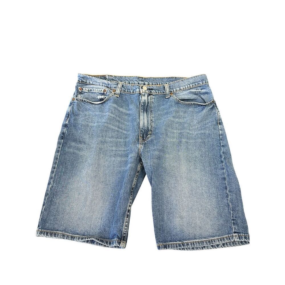 Levi's Faded Blue Denim Shorts